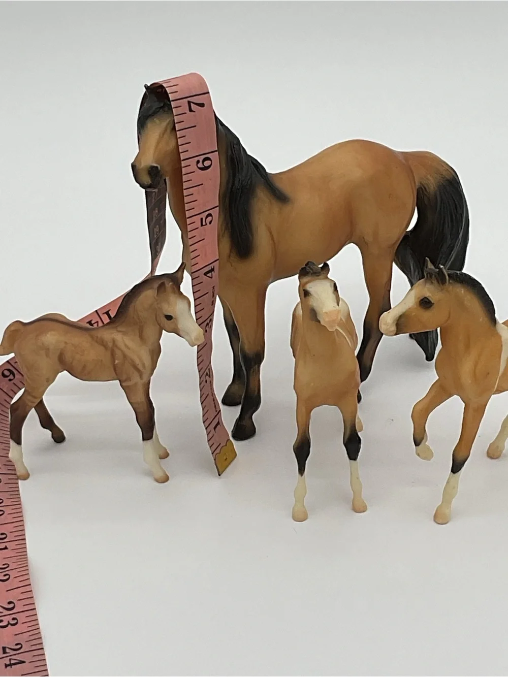 Set of Breyer Brown and Black Horses